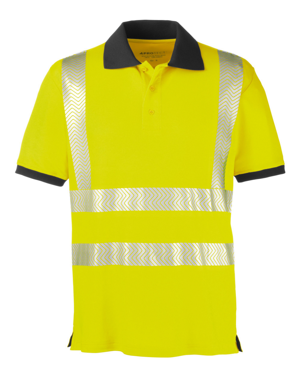Warnschutz-Poloshirt