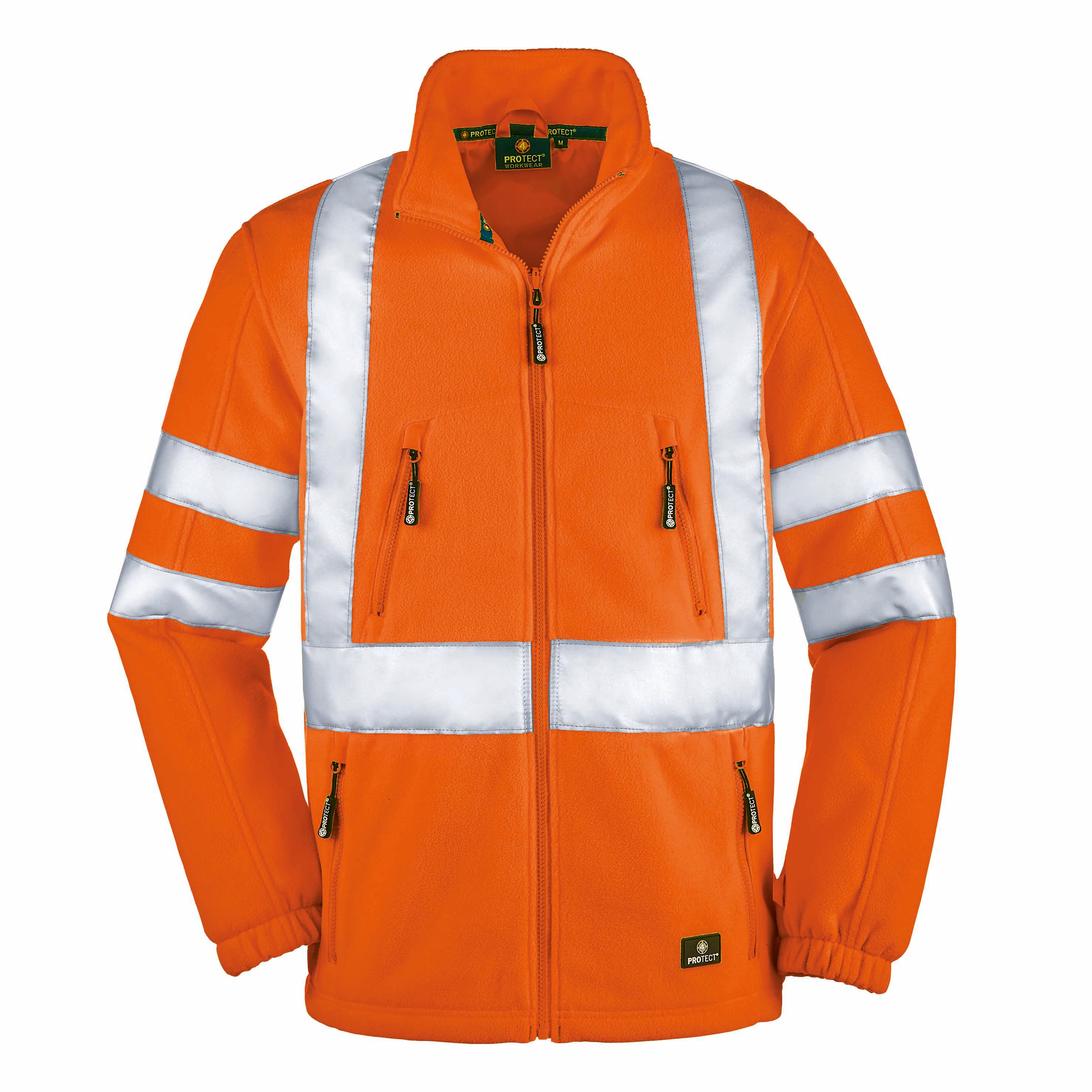 Warnschutz-Fleecejacke