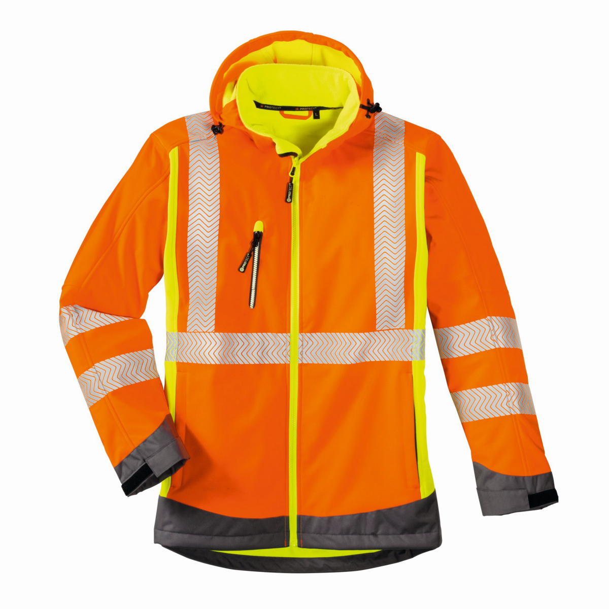 Warnschutz-Softshelljacke