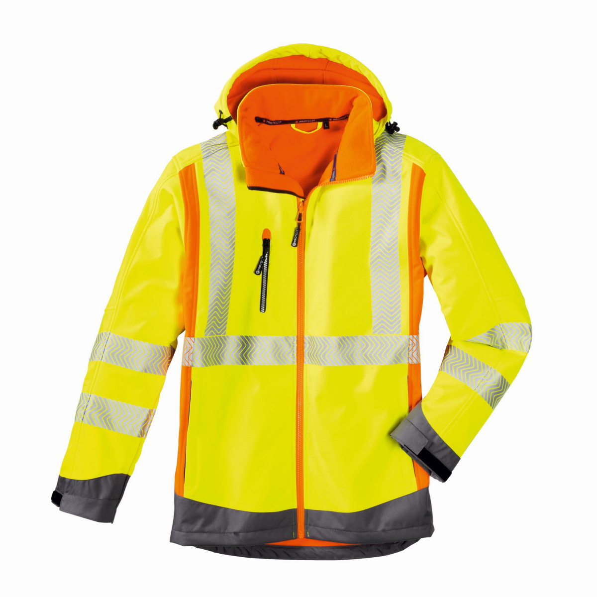Warnschutz-Softshelljacke