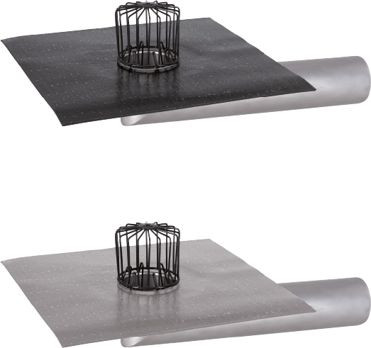 Dachablauf abgew. VA