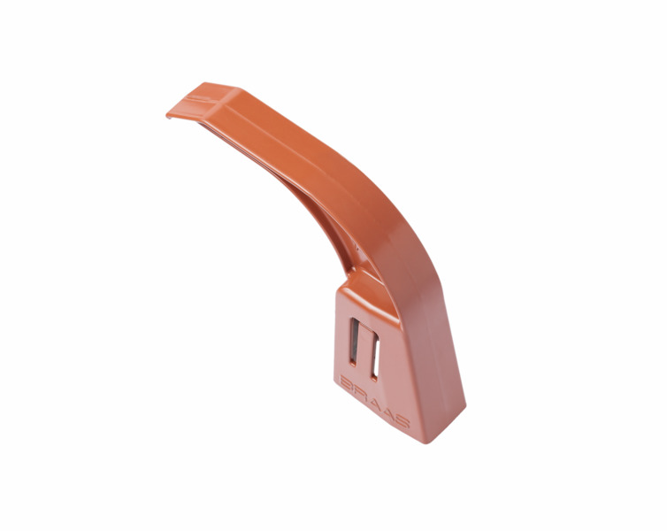 Schneefang-Rundholzhalter