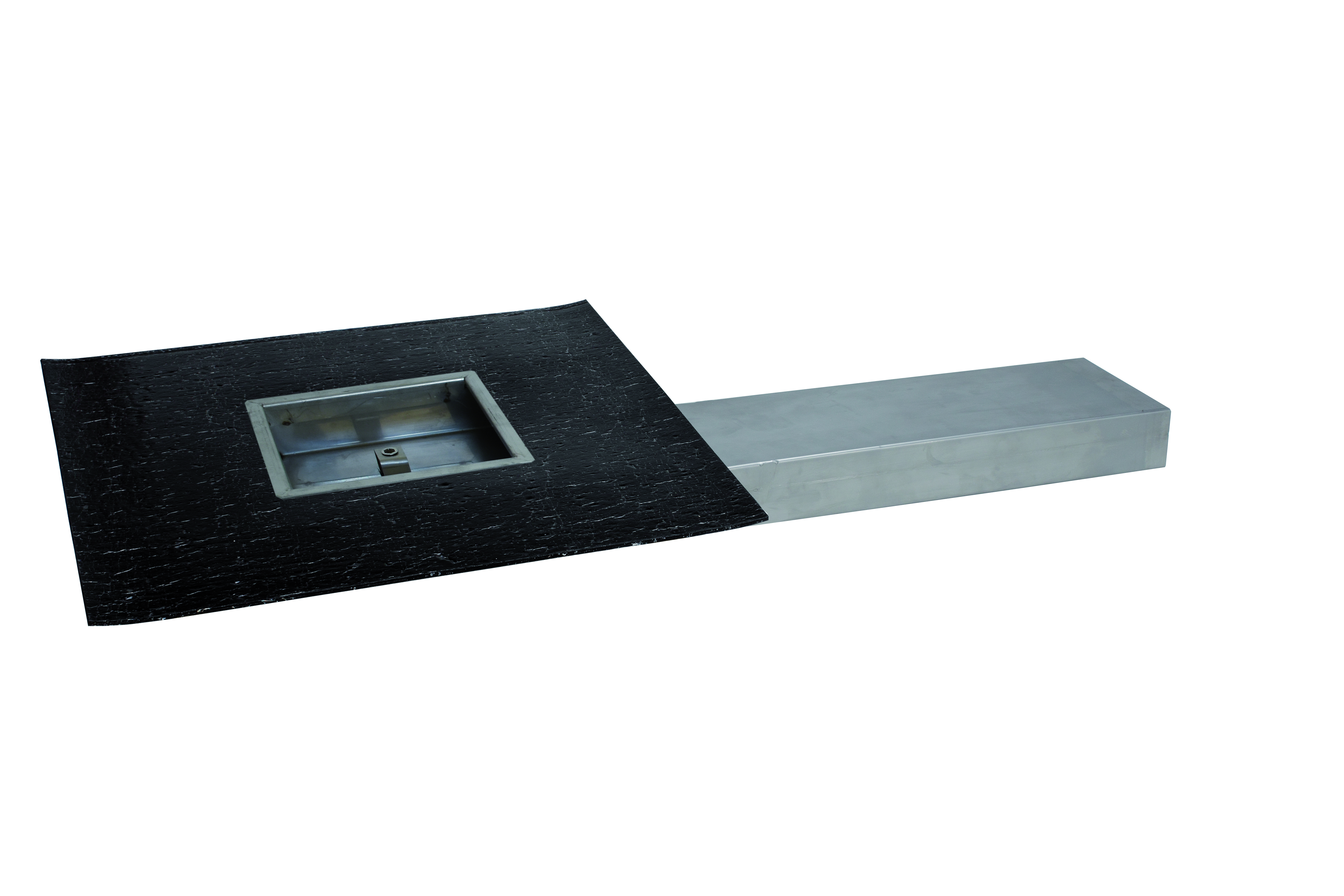 Ultima-Attikaablauf eckig VA