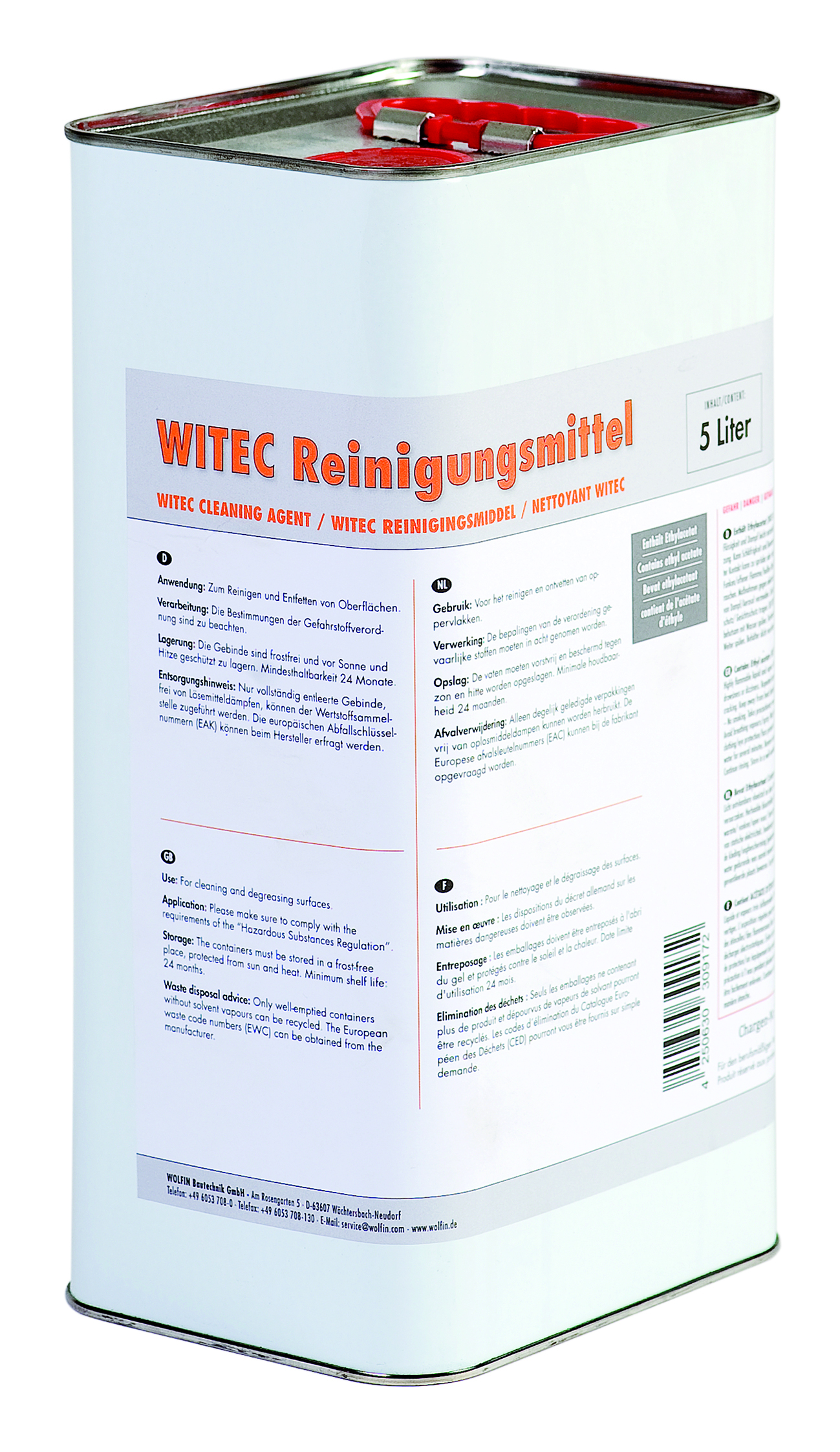 Witec Reinigungsmittel (GSV*)