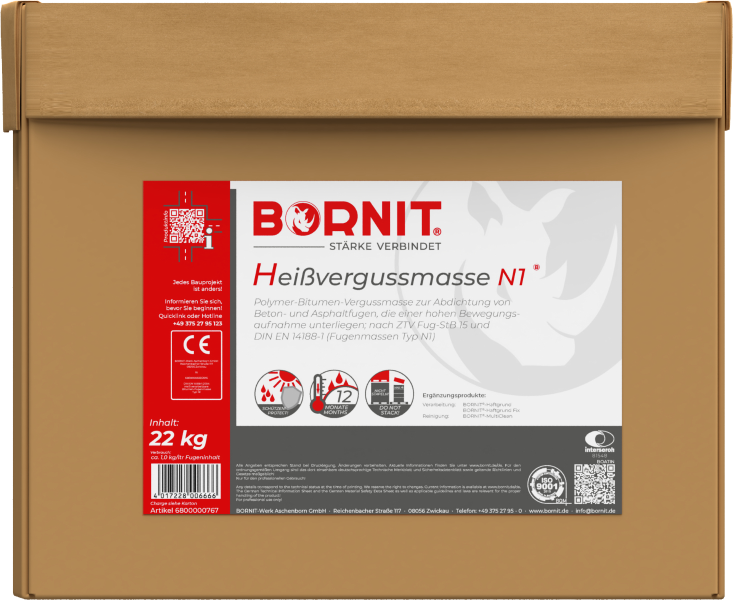 Heißvergussmasse N1