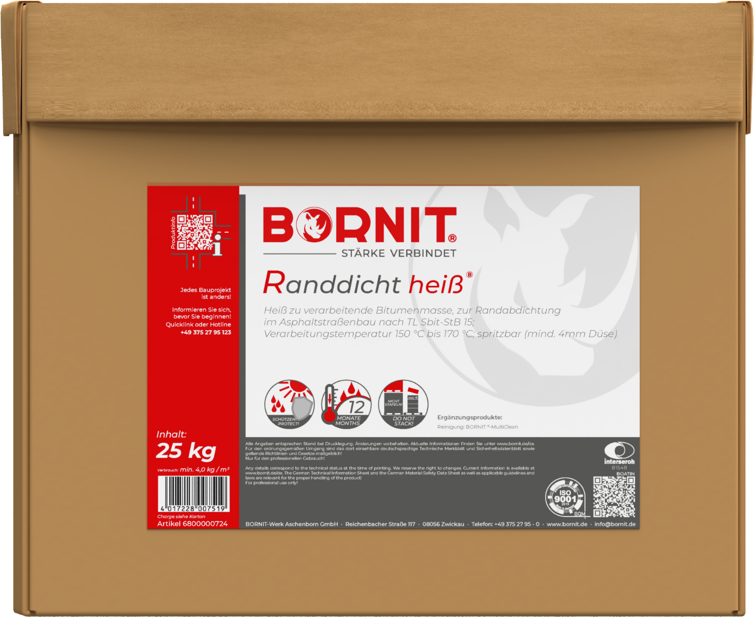Randdicht heiß