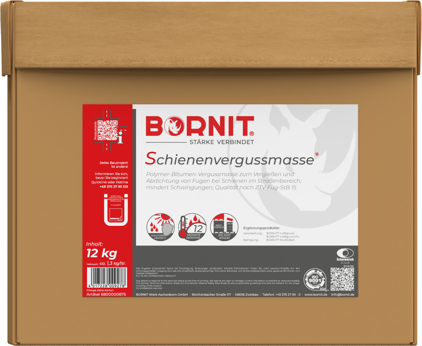 Schienenvergussmasse