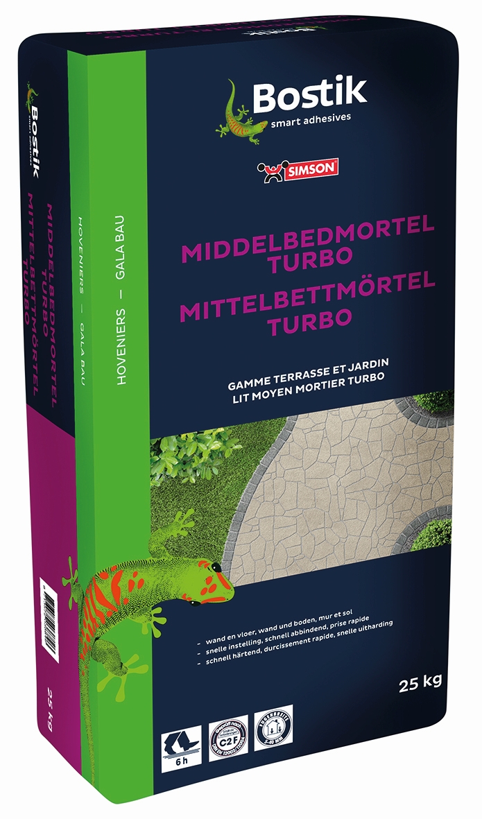 Mittelbettmörtel Turbo