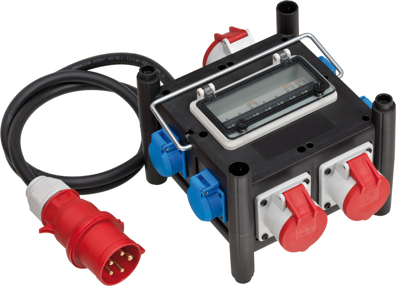 Gummi-Stromverteiler