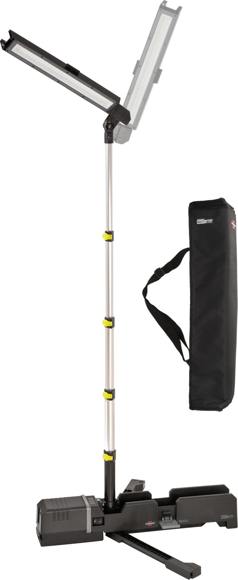 Akku-LED-Teleskop-Strahler