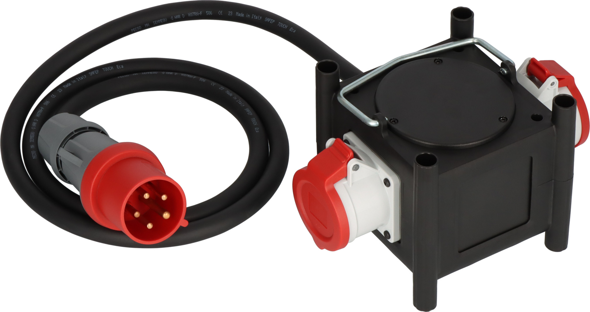 Gummi-Stromverteiler