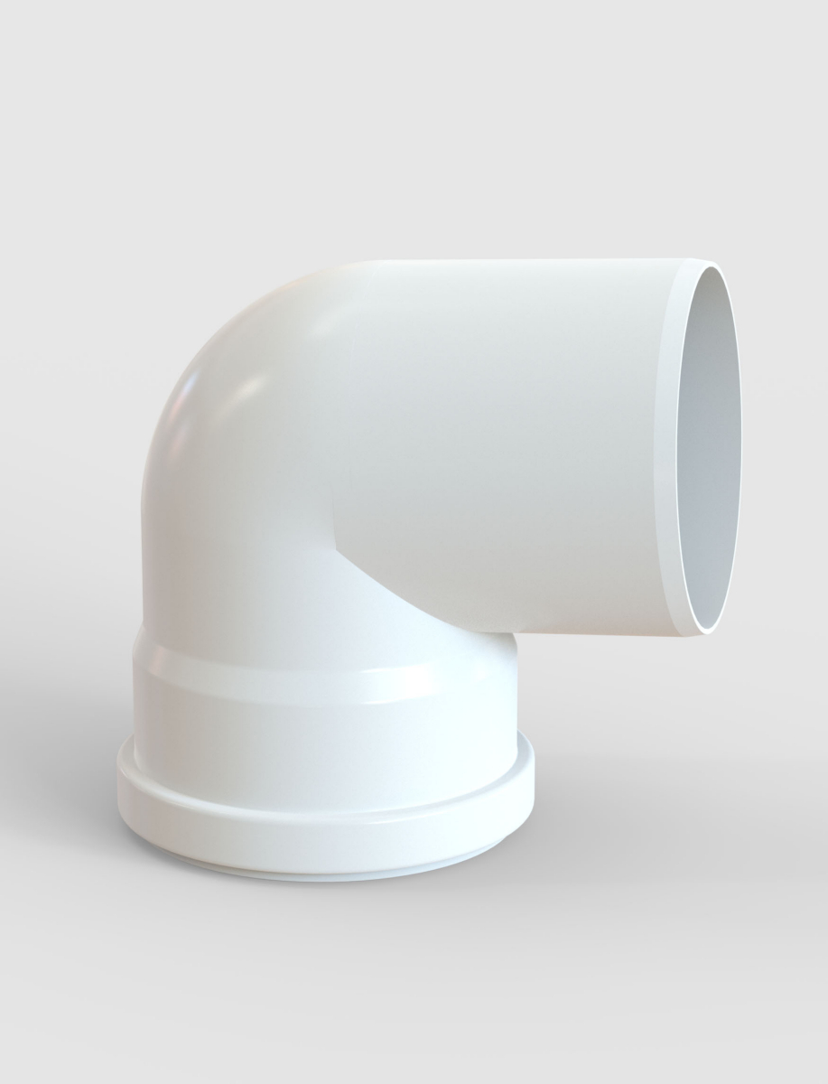 PVC Rohrbogen