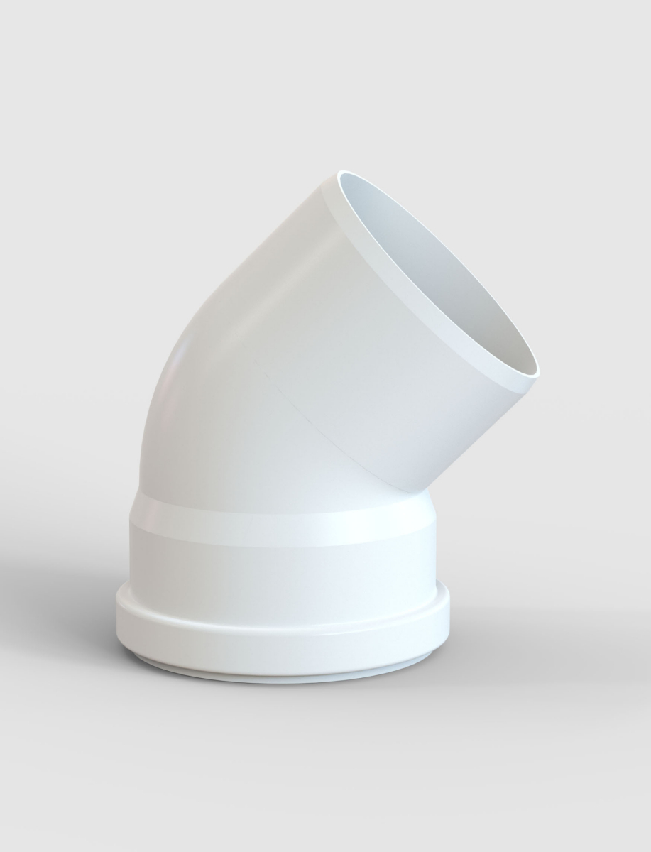 PVC Rohrbogen