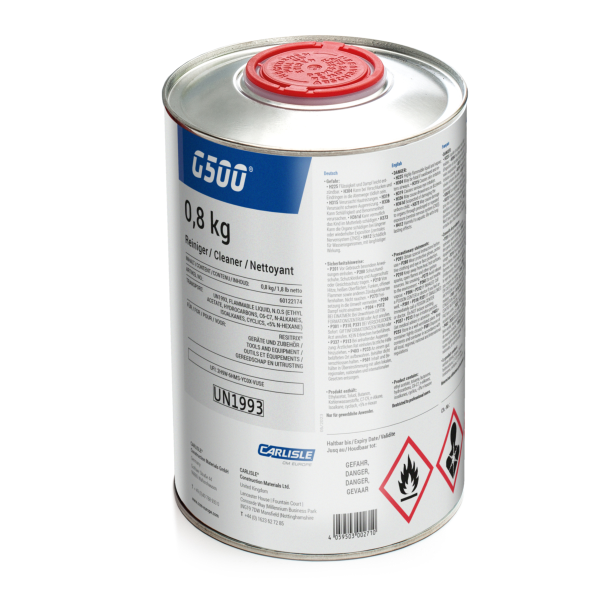 G 500 Reiniger (GSV*)