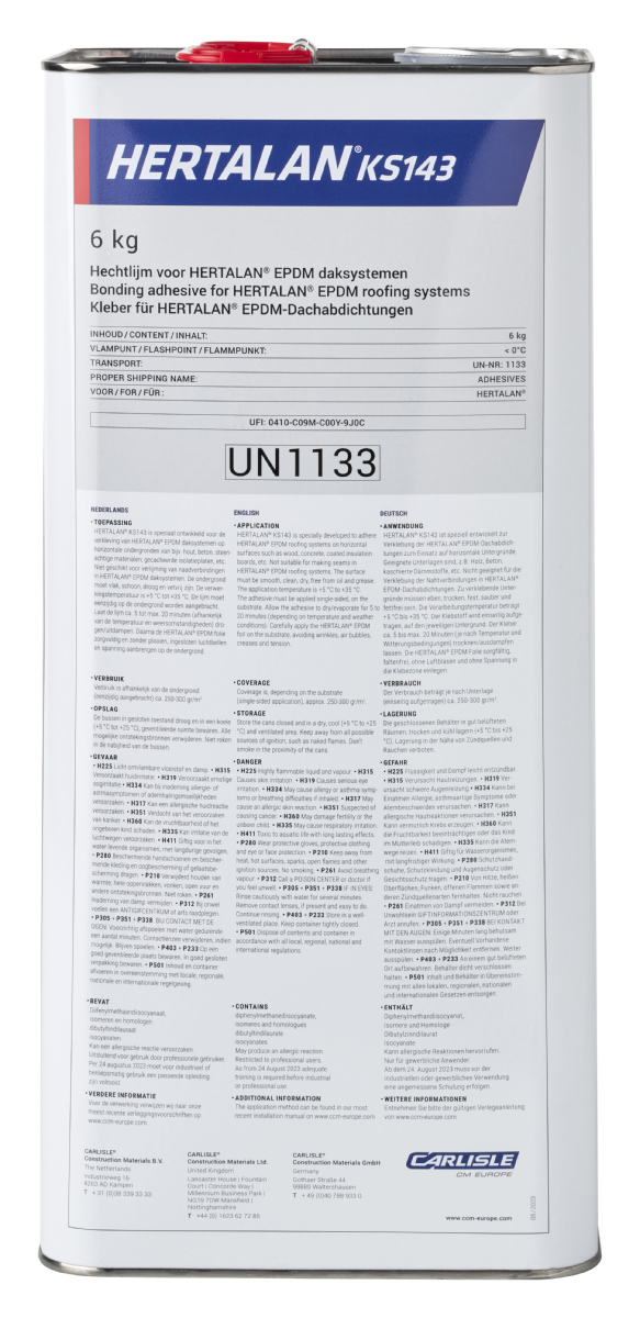 HERTALAN KS143 Flächenkleber (GSV*)