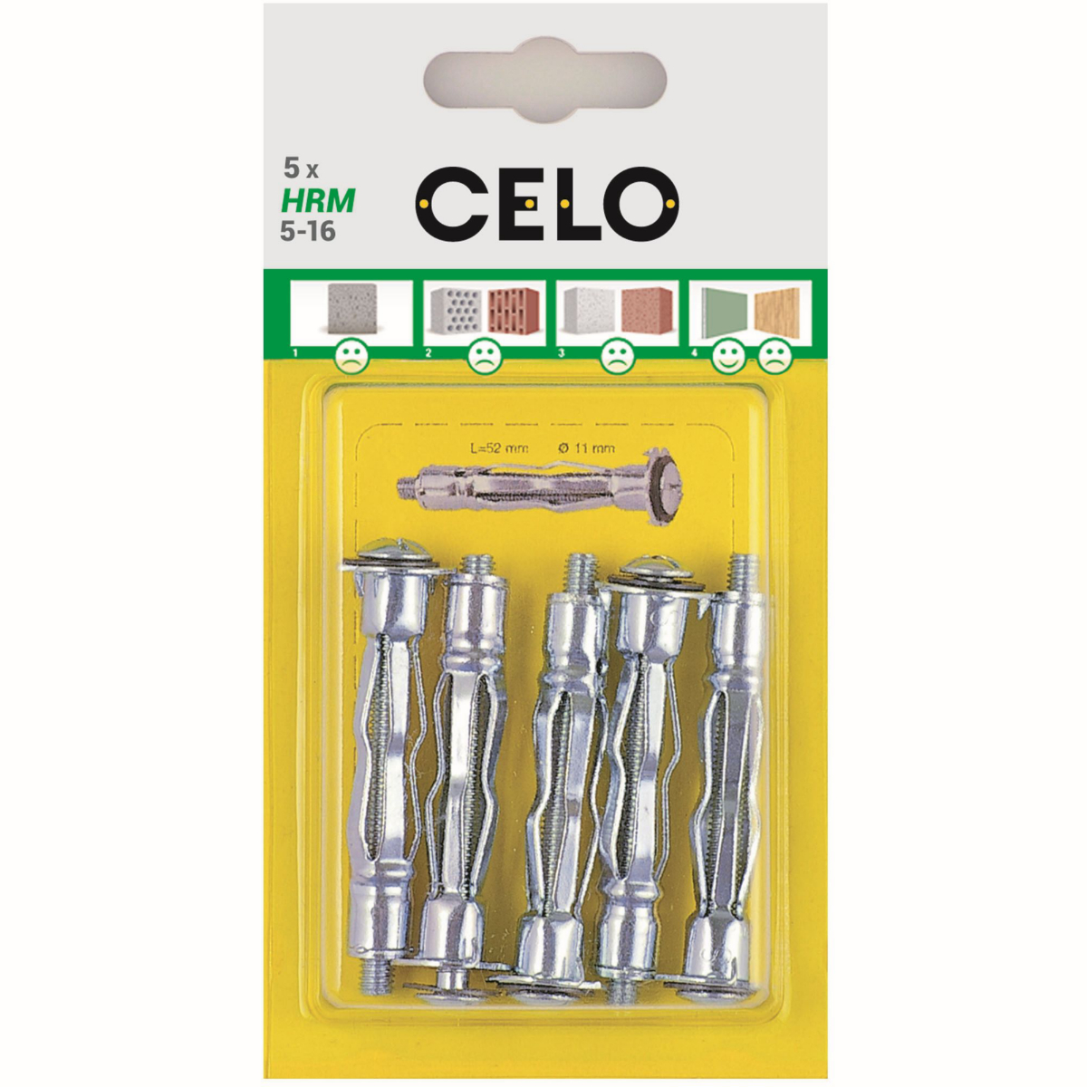 Metall-Hohlraumdübel