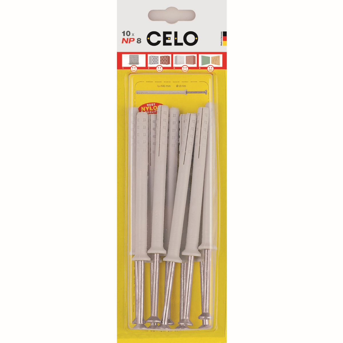 Nageldübel Senkbund