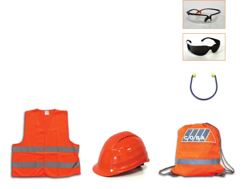 Baustellensicherheitsset im Beutel