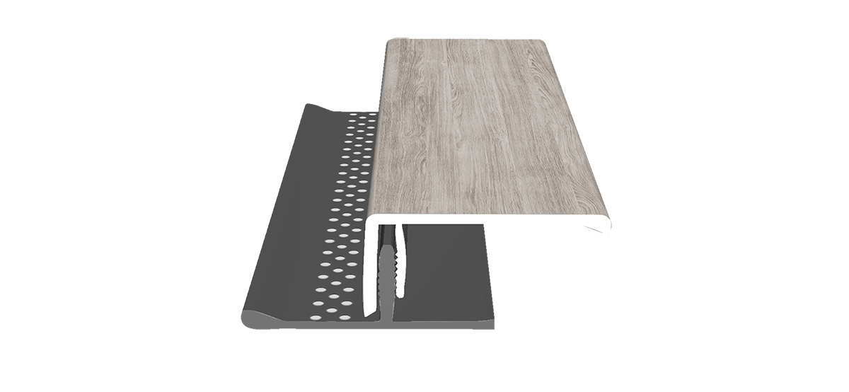 Abschluss-Lüftungsprofil oben