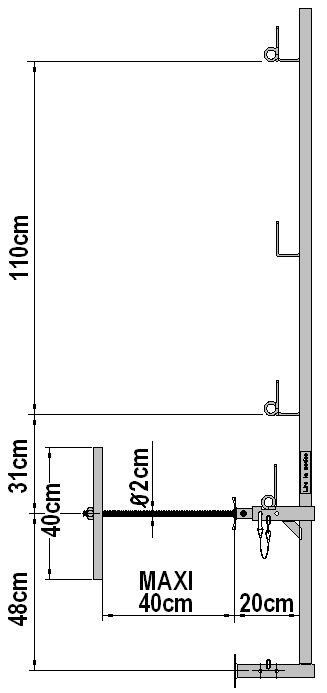 Universal-Schutzgeländer