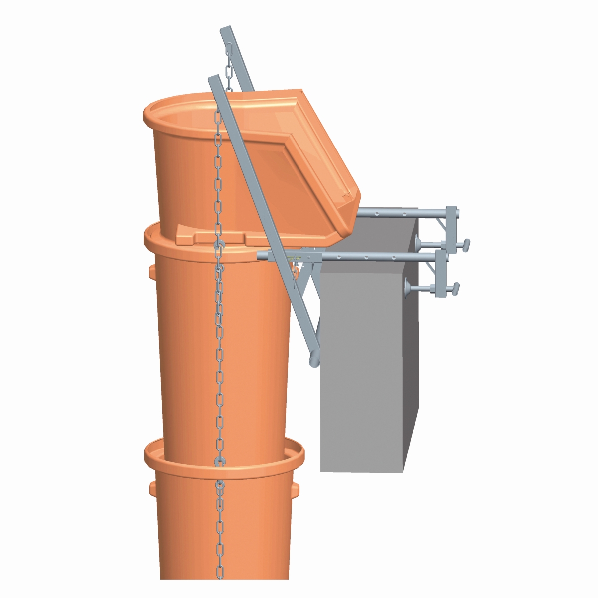 Bauschuttrutschen-Set