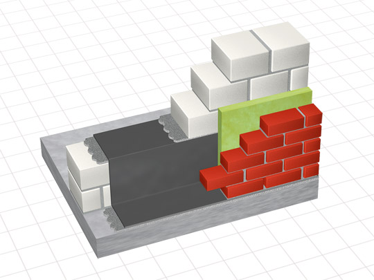 DELTA-PVC-MAUERWERKSSPERRE