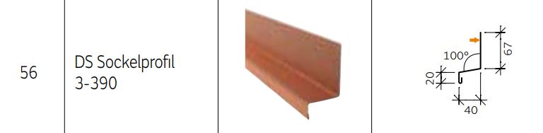 Sockelprofil