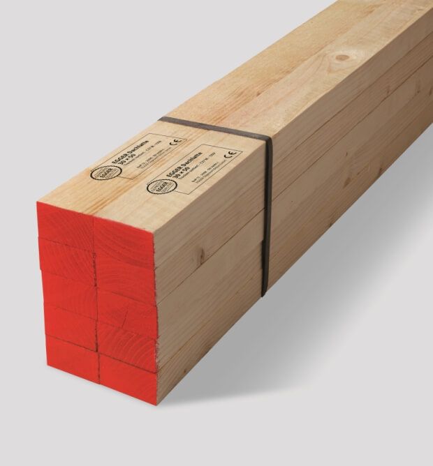 Dachlatte Fichte, C24 M, KD