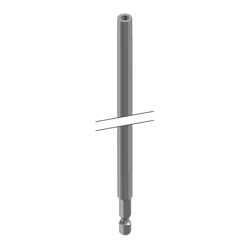 Bitverlängerung m. Federstift