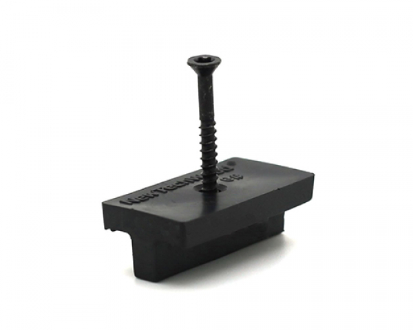 Montage-T-Clip mit Schraube