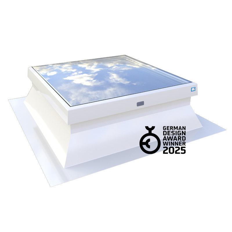 esserdome Flachdachfenster eckig