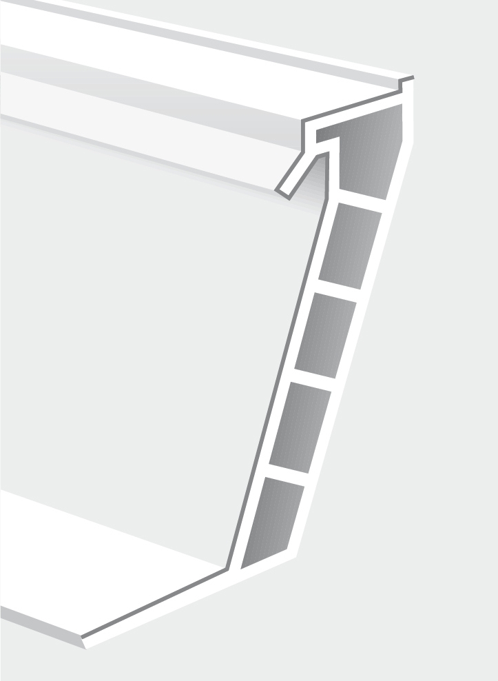 essertop Aufsetzkranz PVC