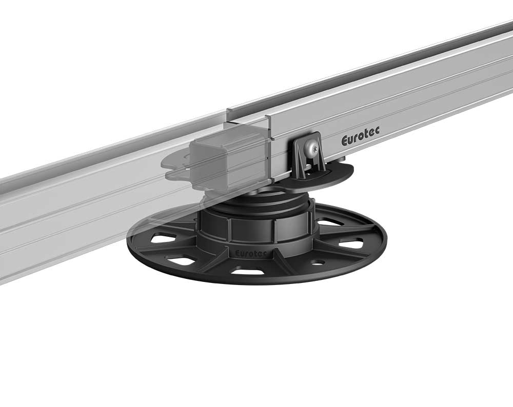 Verstellfuß m. L-Adapter