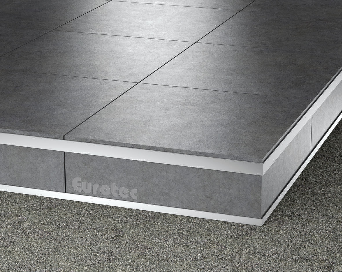 Terrassenrand-Abschlussprofil