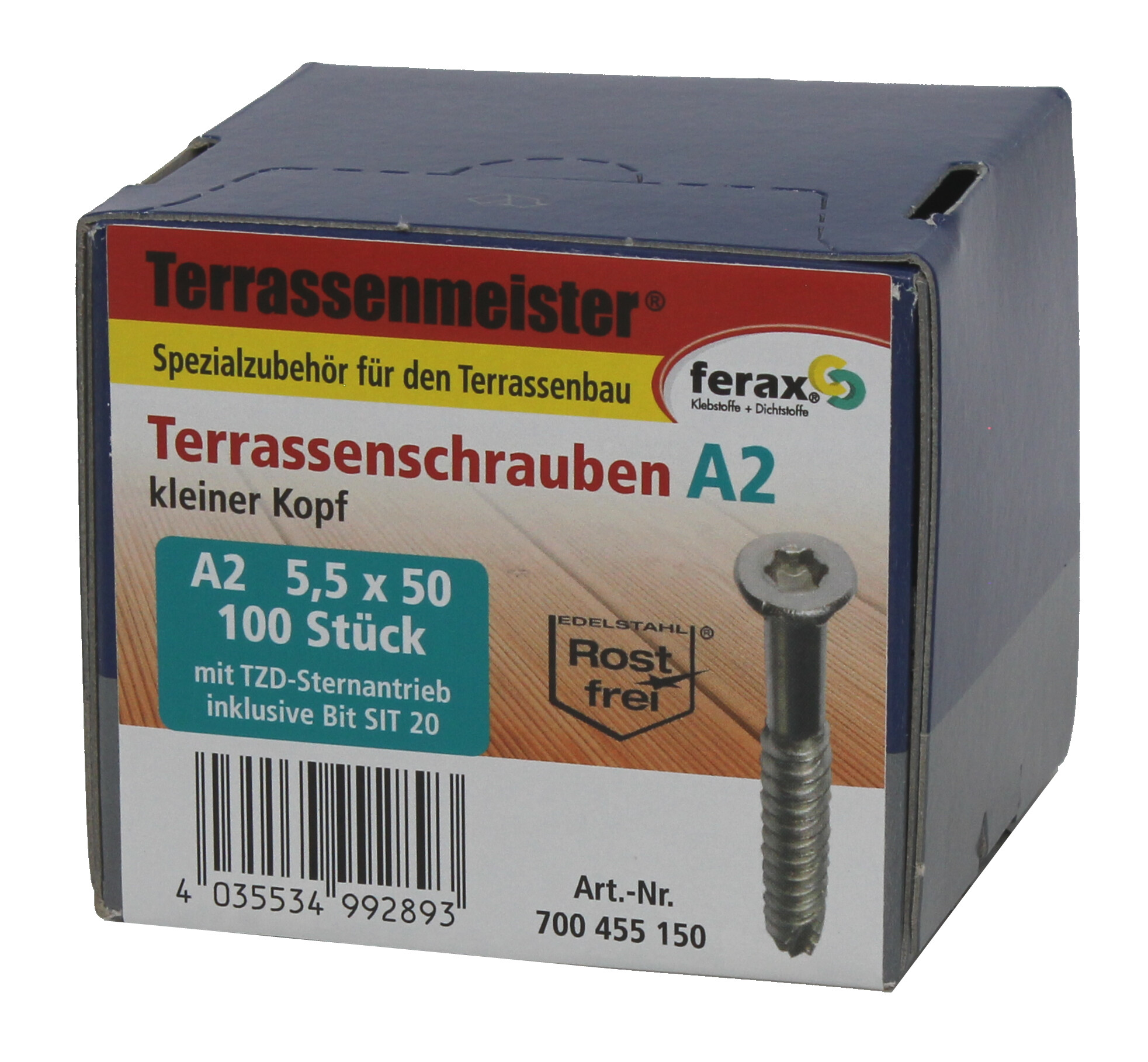 Terrassenschraube