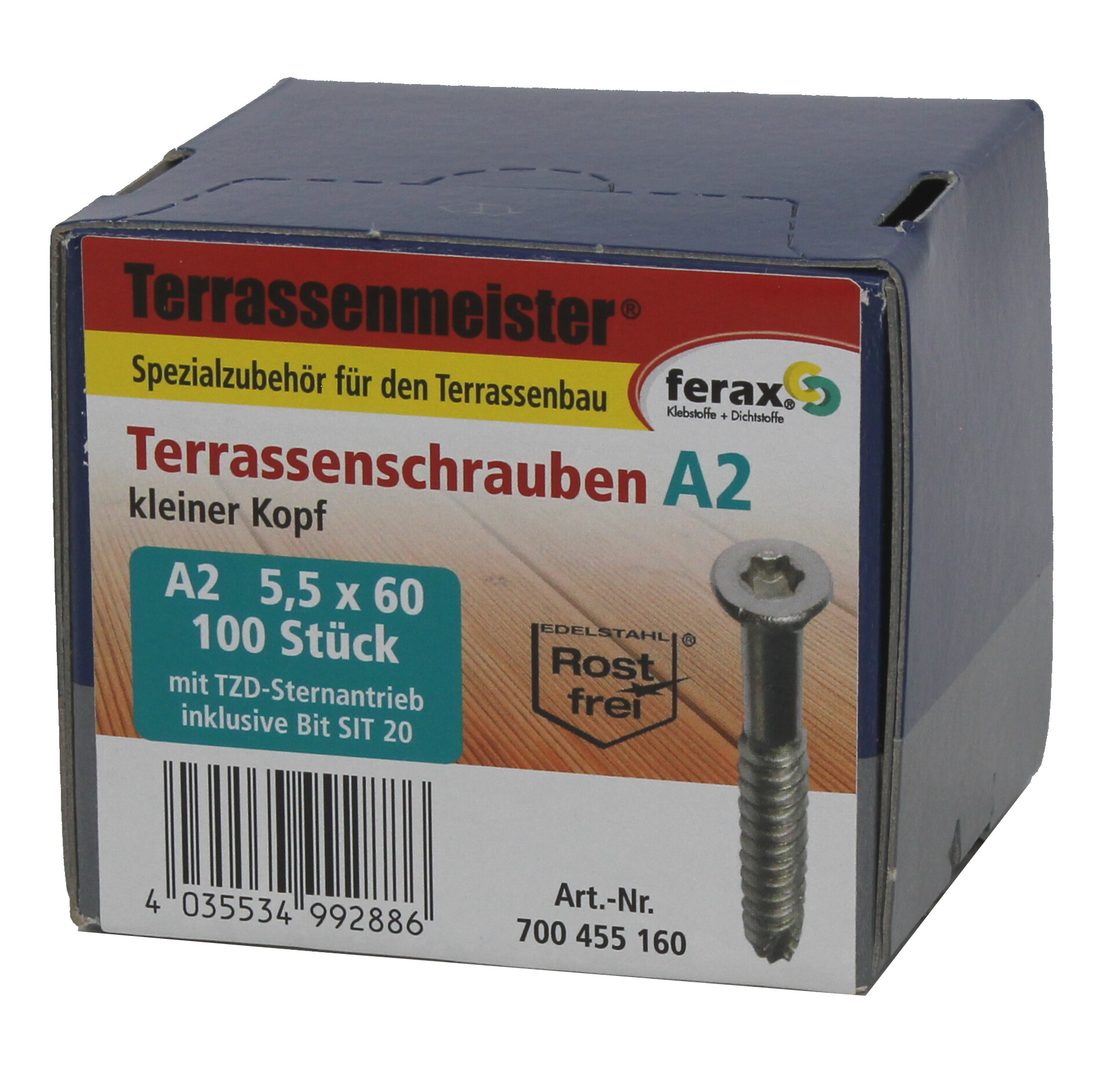 Terrassenschraube