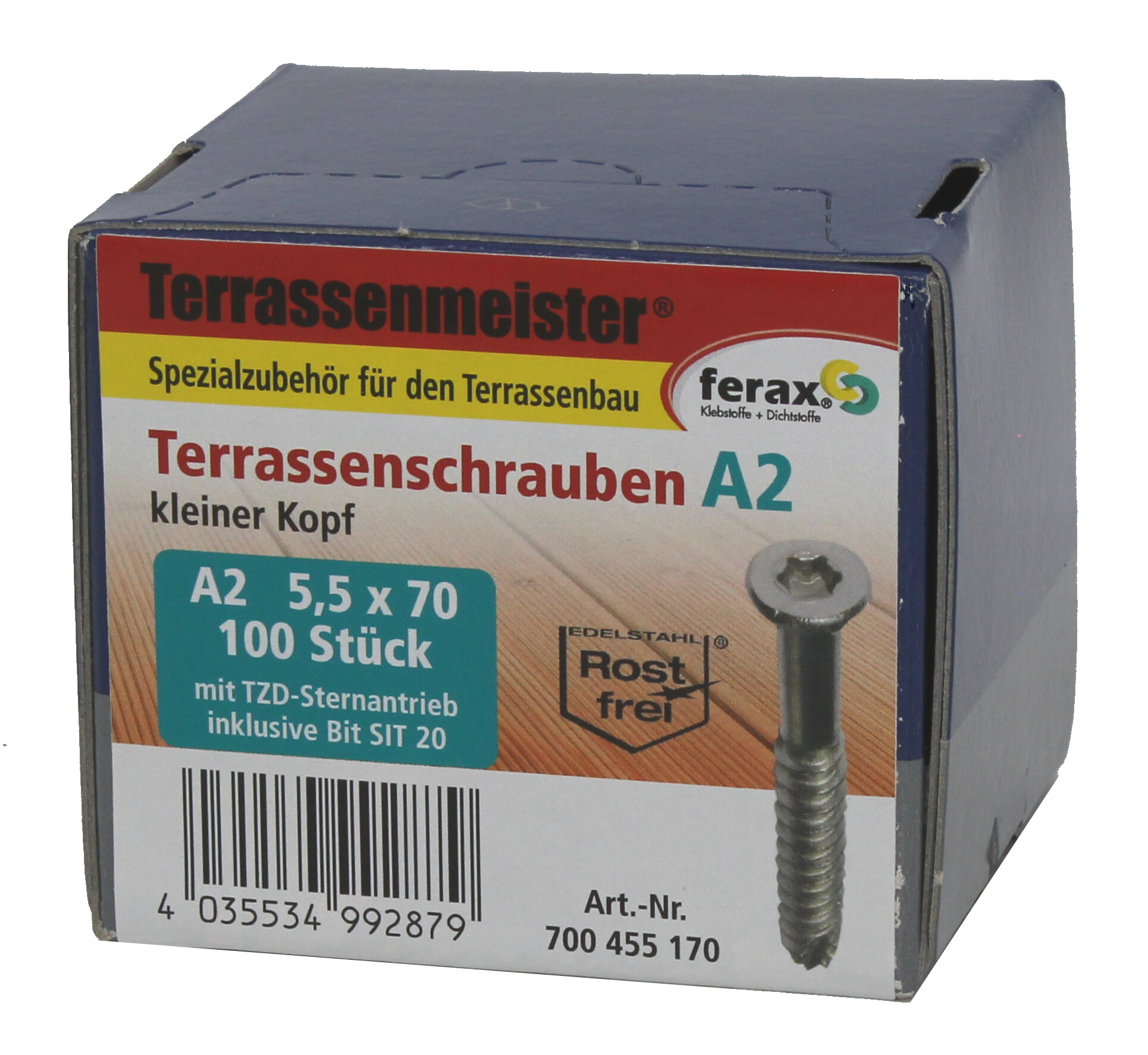 Terrassenschraube
