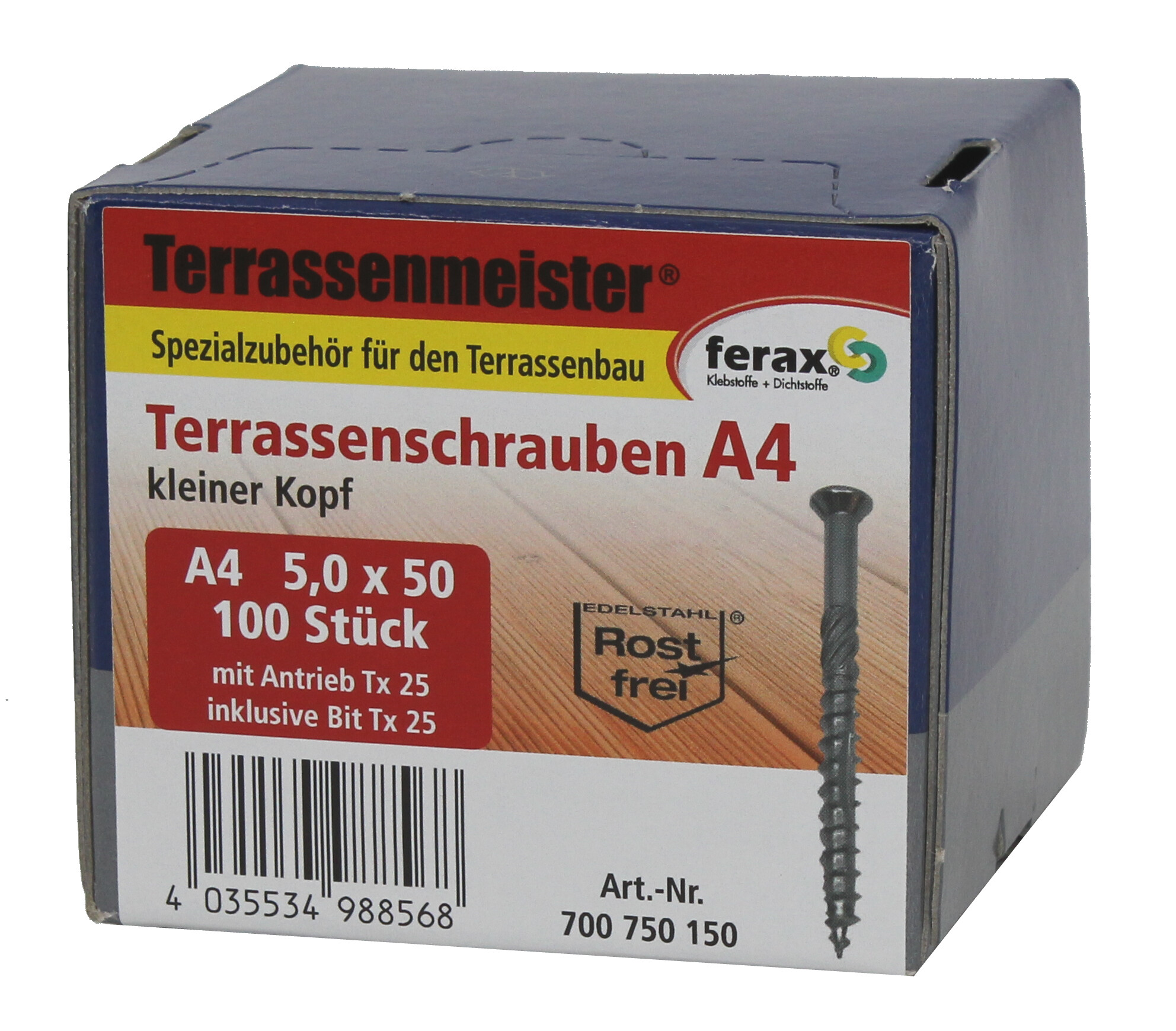 Terrassenschraube
