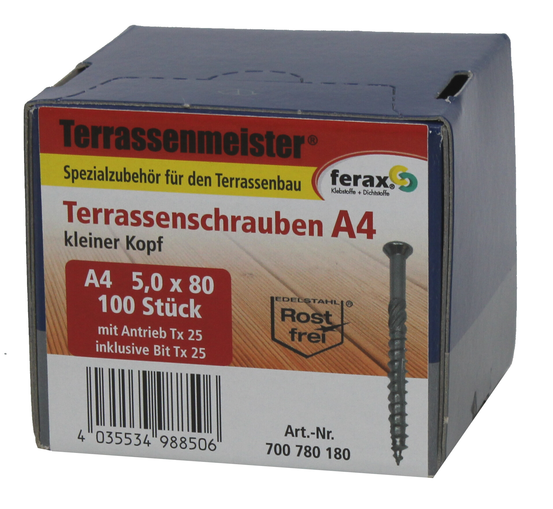 Terrassenschraube