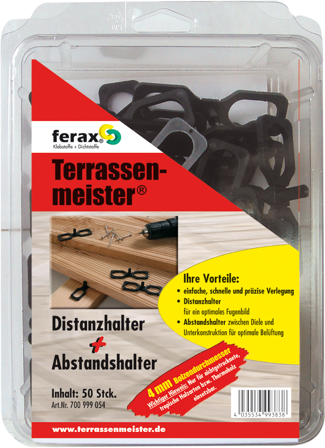 Distanz und Abstandshalter