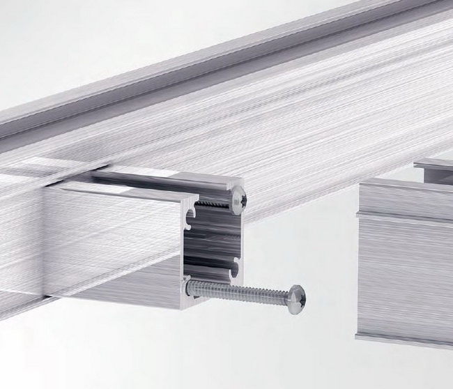 TUKON Alu-System Basis-Schiene