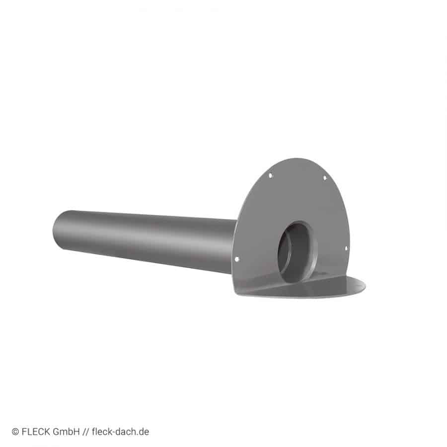 Flachdach-Winkelablauf