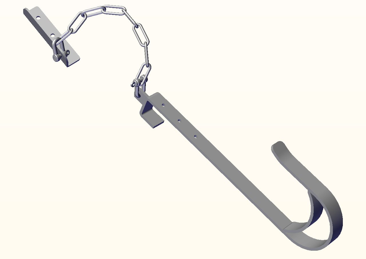 Sicherheitsdachhaken(A+B)