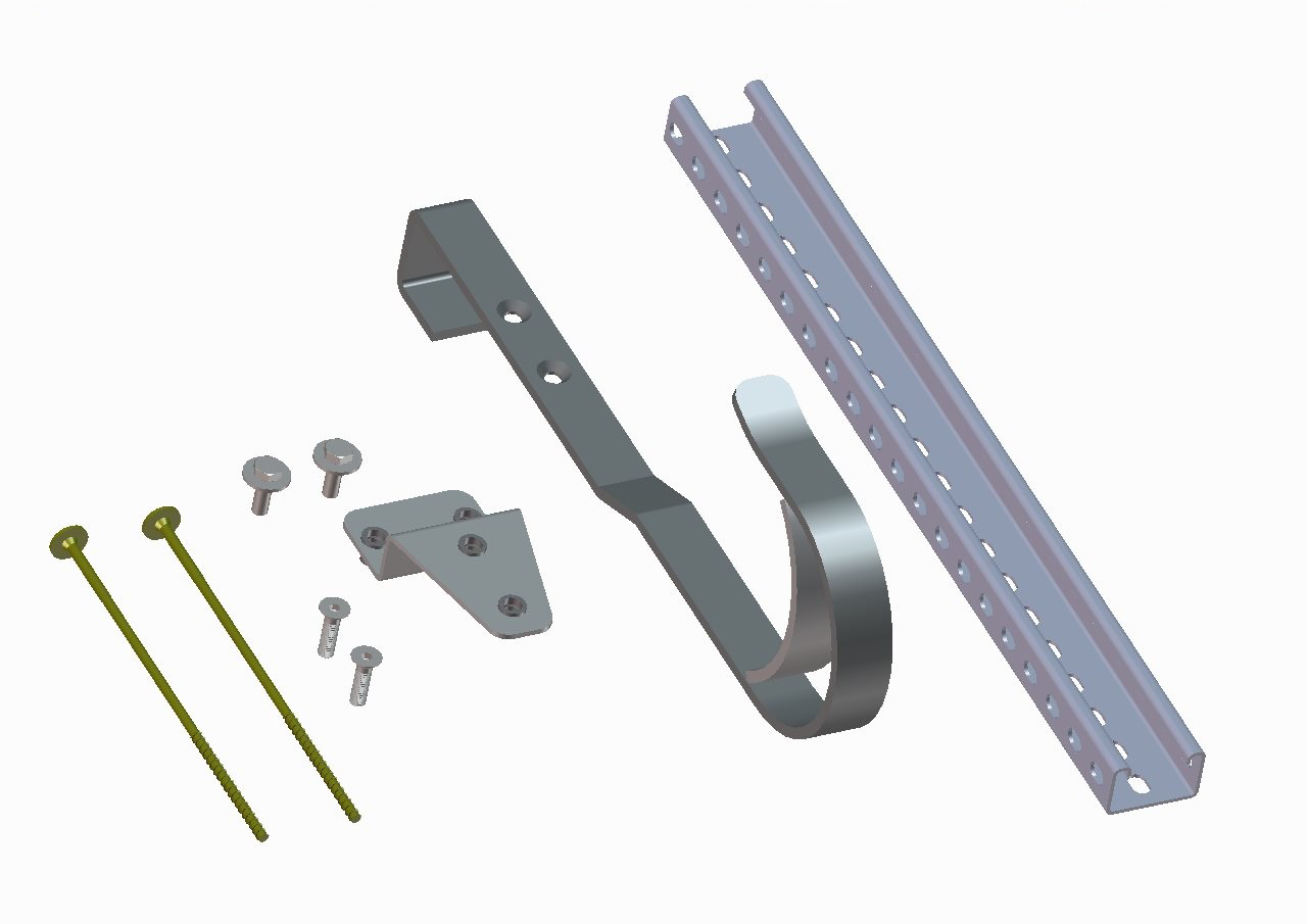 Sicherheitsdachhaken(B)