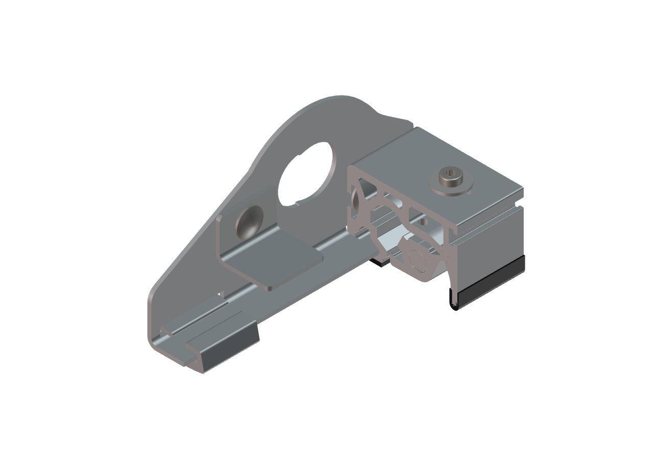 Schneefangstütze f. 1x32mm m. FAKLE