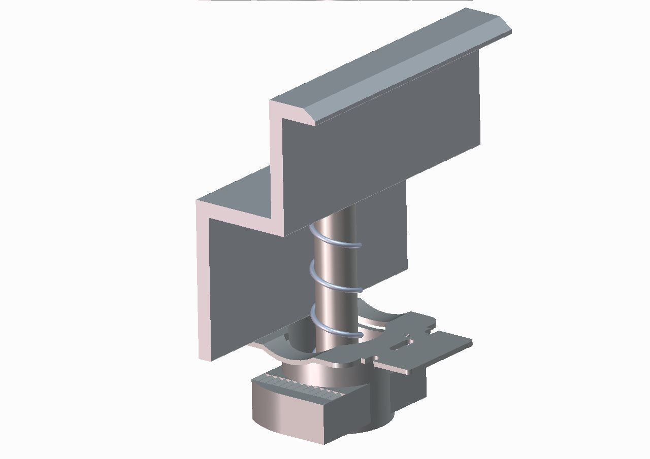 Solarprofil Randklemme