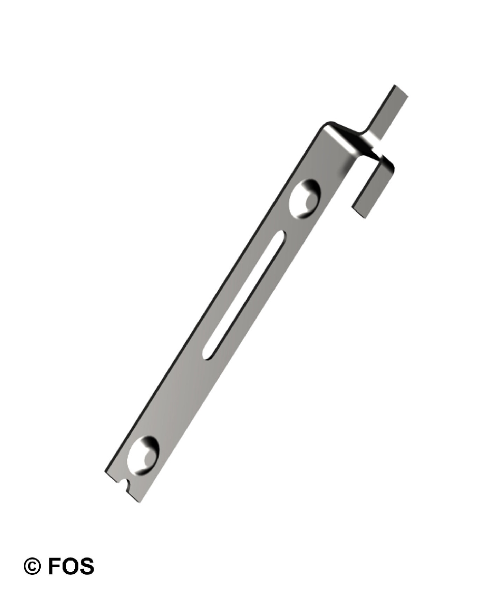 Biberschwanz-Schraubklammer