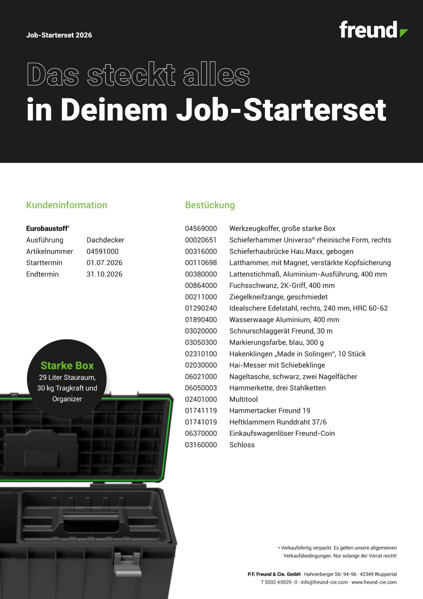 Job-Starterset