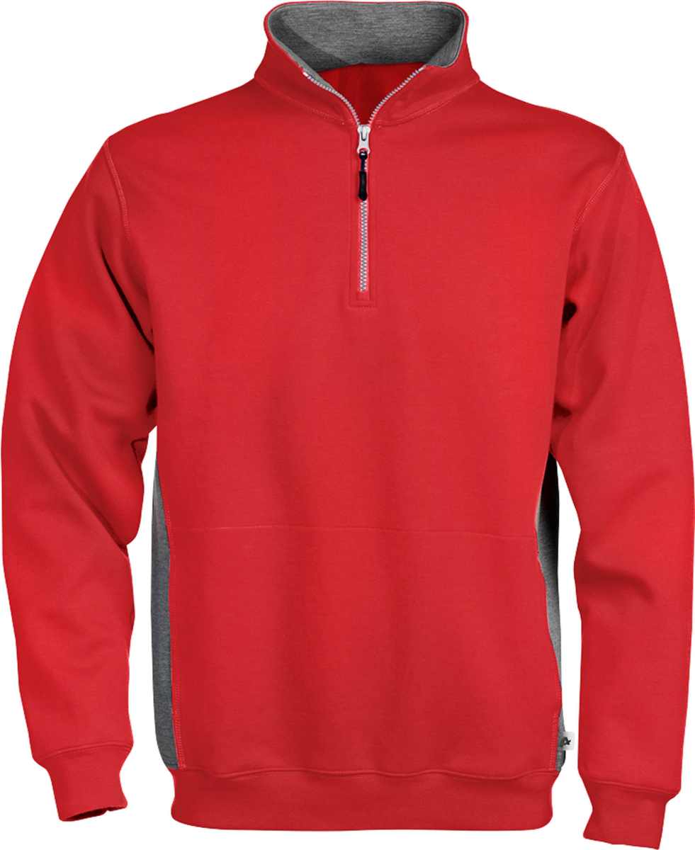 Zipper-Sweatshirt