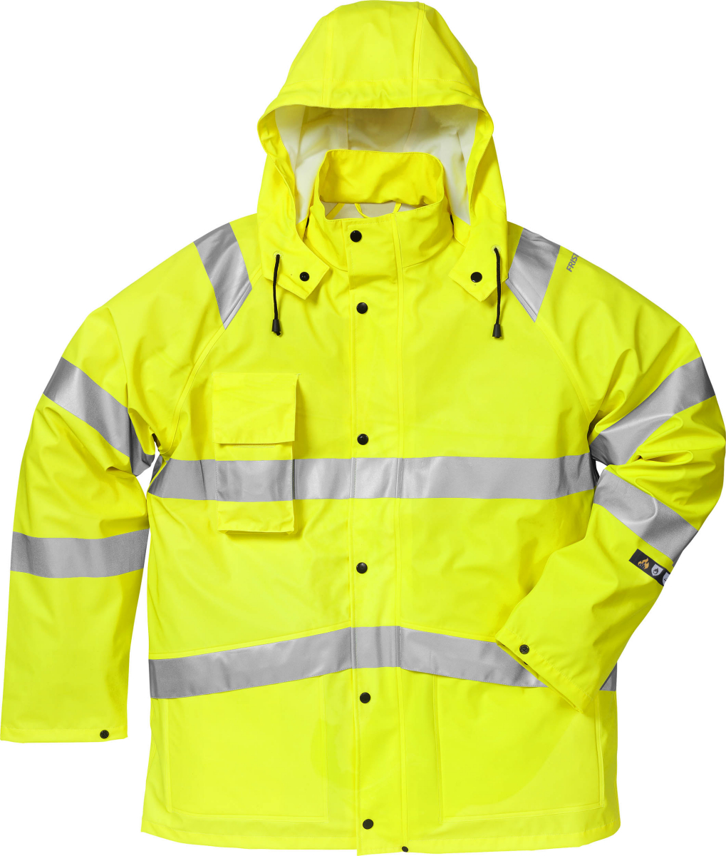 Hi-Vis Regenjacke